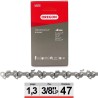 Chaine tronçonneuse Oregon 91PX047E 3/8LP 050 47 dents modal atc