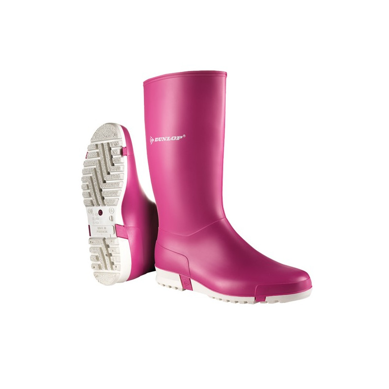 Bottes de pluie Sport Retail Dunlop rose K272111