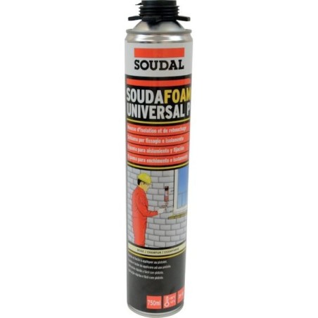 Mousse Polyuréthane 750ml Soudal