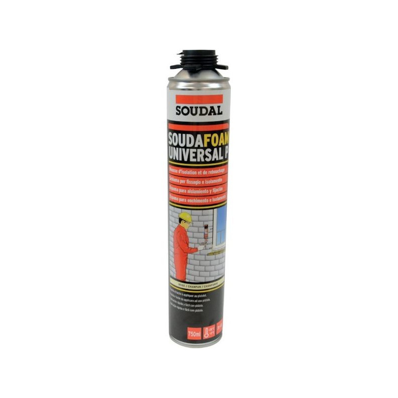 Mousse Polyuréthane 750ml Soudal