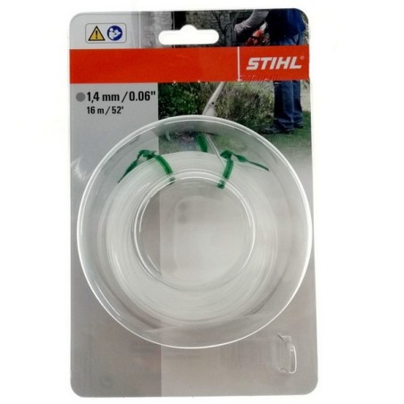 Bobine de fil rond coupe bordures Stihl 1.4 mm X 16 mètres