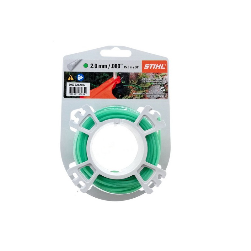 Fil rond silencieux débroussailleuse Stihl 2 mm