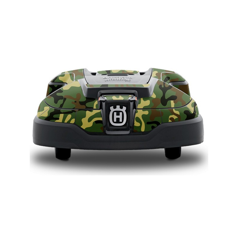 Stickers robot tondeuse Automower Husqvarna camouflage