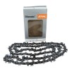 Chaine tronçonneuse Stihl 3/8 1.6mm 72 dents Gouge carrée modal atc