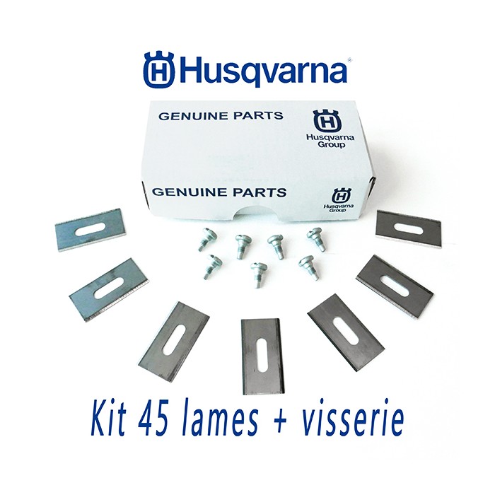 Kit 45 lames endurantes tondeuse robot Husqvarna 595084402
