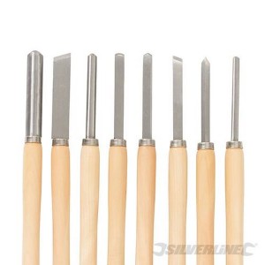 Ciseaux pour tour à bois Silverline
