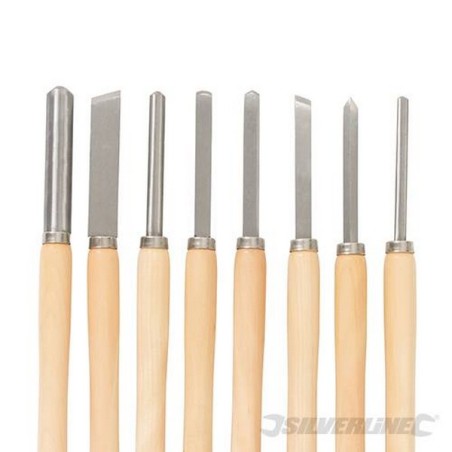 Ciseaux pour tour à bois Silverline