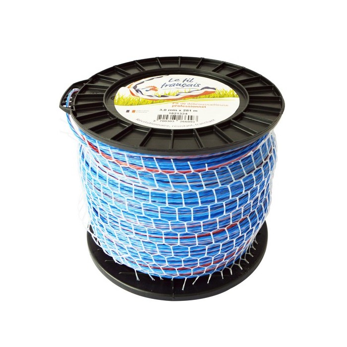 Fil de nylon rond 2.4mm 87m Diall pour coupe-bordure