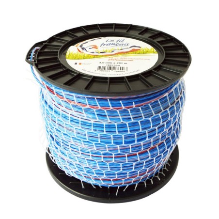 Fil coupe bordure helicoidal 2.7 mm Français
