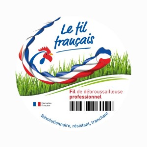 Fil coupe bordure helicoidal 3 mm Français
