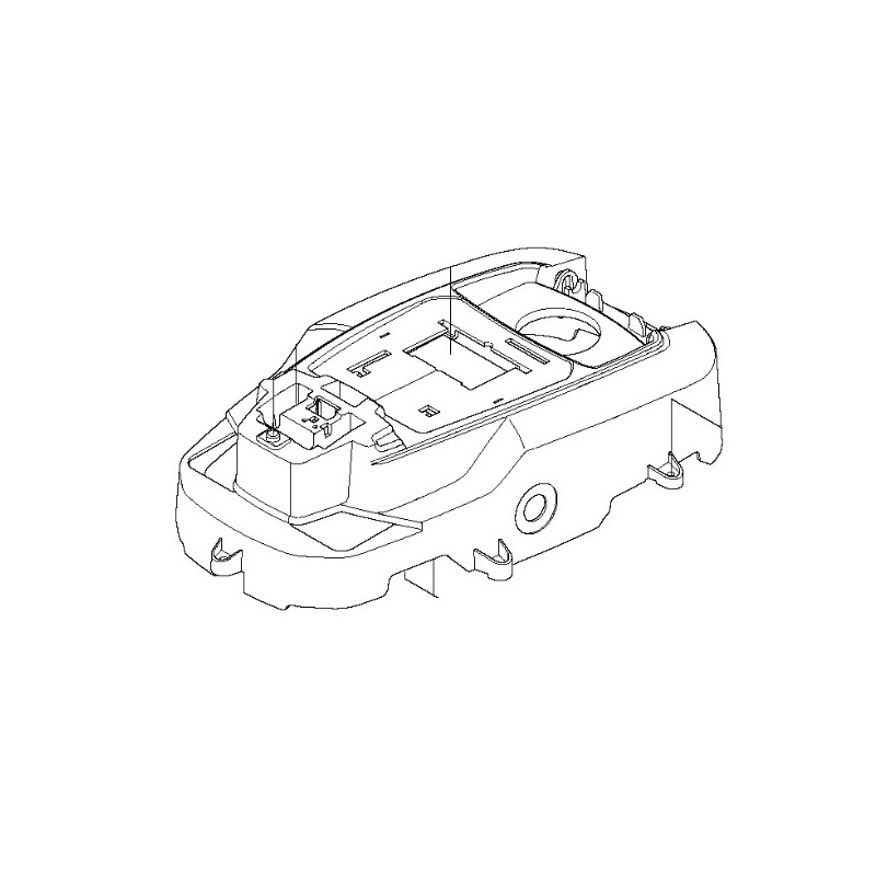 Châssis supérieur robot tondeuse Husqvarna