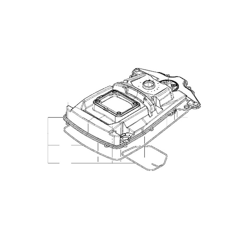 Châssis supérieur robot tondeuse Husqvarna / Gardena
