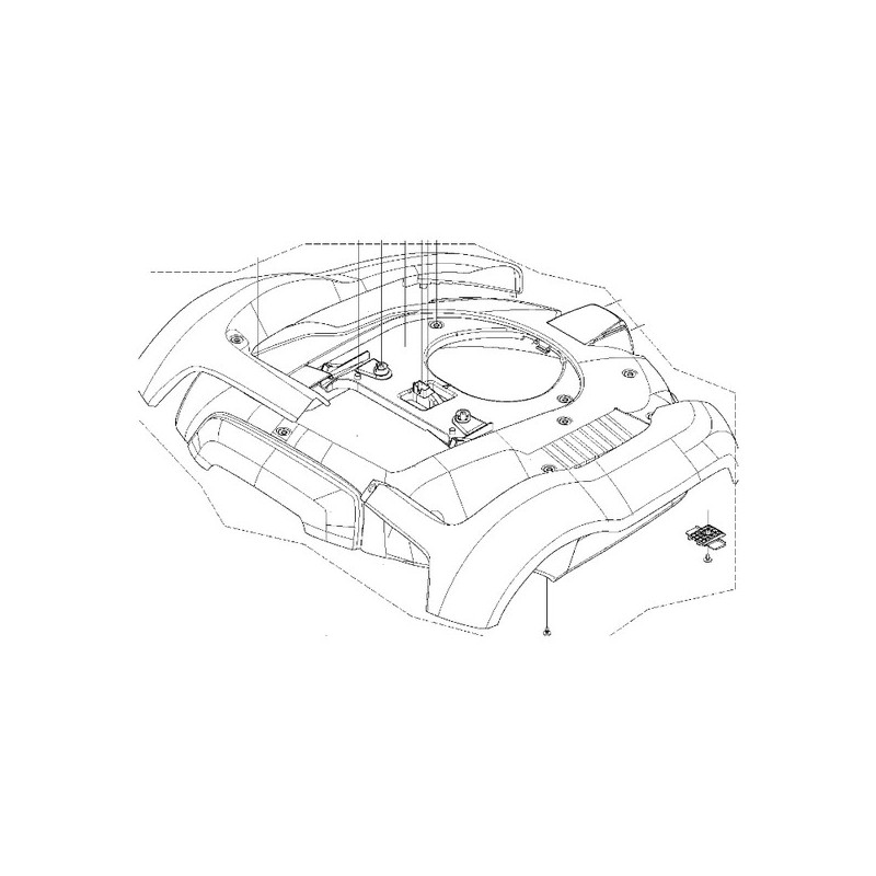Carter principal robot tondeuse Gardena