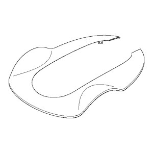 Carter supérieur robot tondeuse Gardena