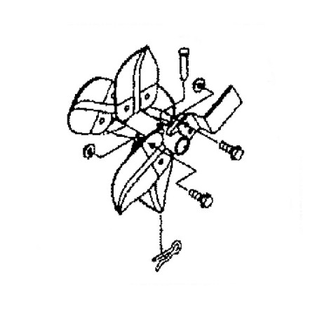 Fraise complète motoculteur Pubert