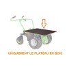Plateau bois brouette électrique Etesia Donky MBPB modal atc