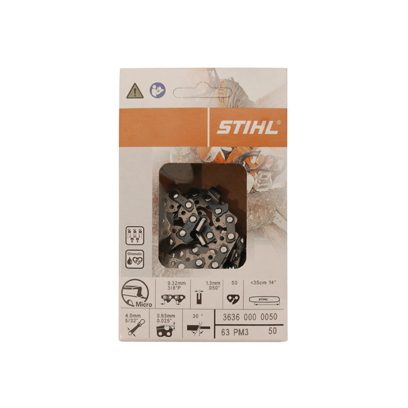 Chaine tronçonneuse Stihl 3/8LP 1.3mm 50 dents
