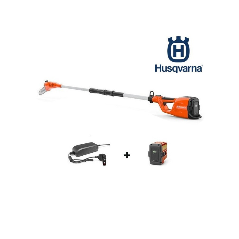 Pack élagueuse sur perche à batterie Husqvarna 120iTK4-P