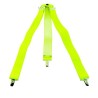 Bretelles pantalon forestier à pinces Jaune Fluo modal atc
