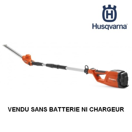 Taille-haie sur perche à batterie Husqvarna 120iTK4-H nu