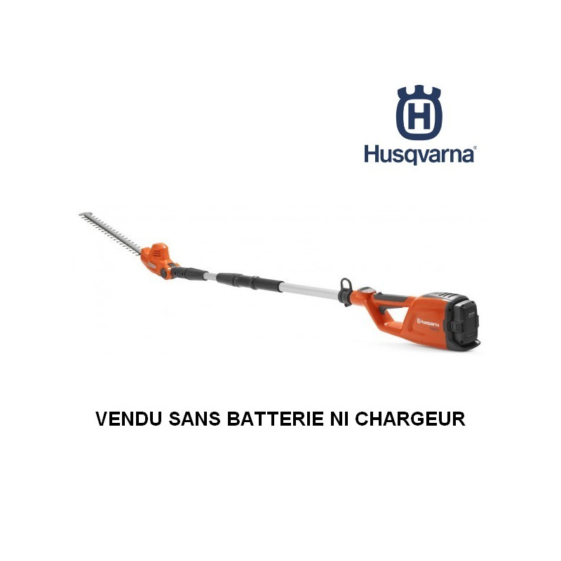 Taille-haie sur perche à batterie Husqvarna 120iTK4-H nu