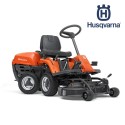 Autoportée rider Husqvarna R112C coupe frontale mulching - coupe 85cm