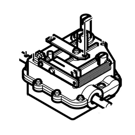 Boitier de traction faucheuse Pubert