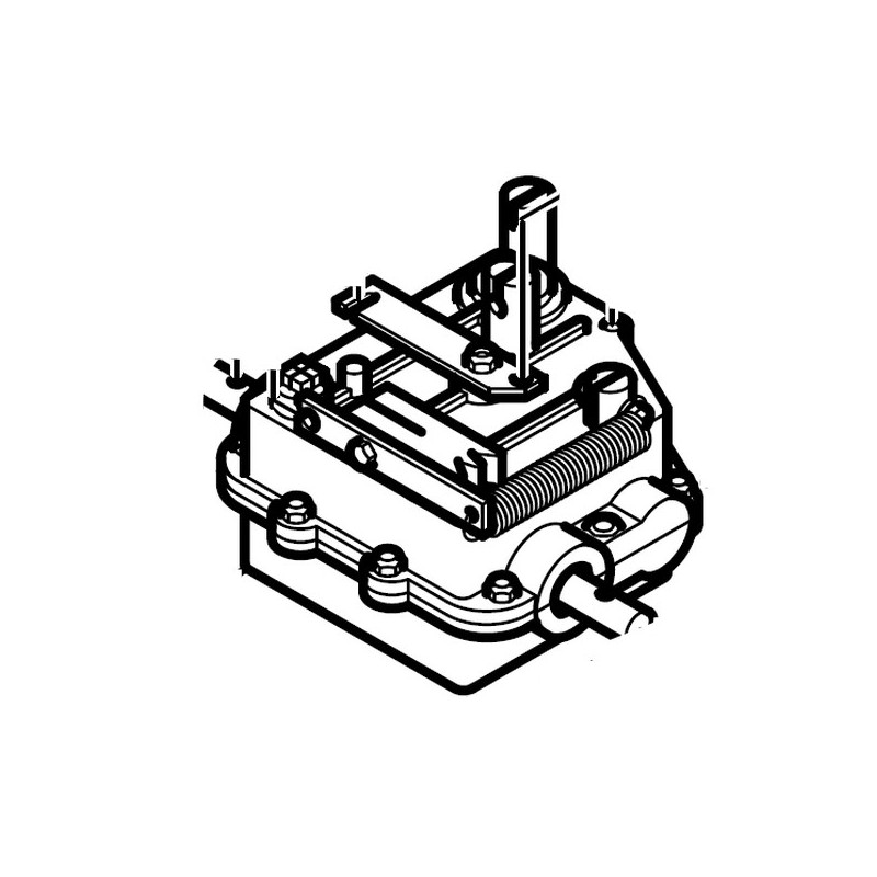 Boitier de traction faucheuse Pubert