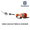 Taille-haie sur perche à batterie Husqvarna 520iHE3 nu, jusqu'à 3.5m, Tête orientable modal atc