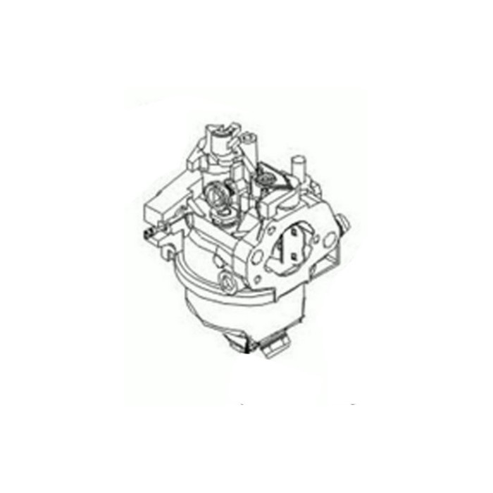 Moteur Complet Emak K805 OHV Pour Tondeuse - 196cc Arbre Spécial 22x66 - Neuf Sous Emballage