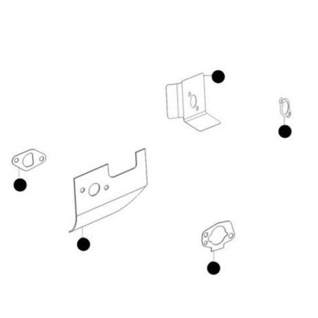 Kit joint moteur tondeuse Mc Culloch