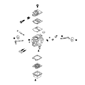 Carburateur tronçonneuse Echo