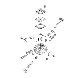 Carburateur tronçonneuse Echo