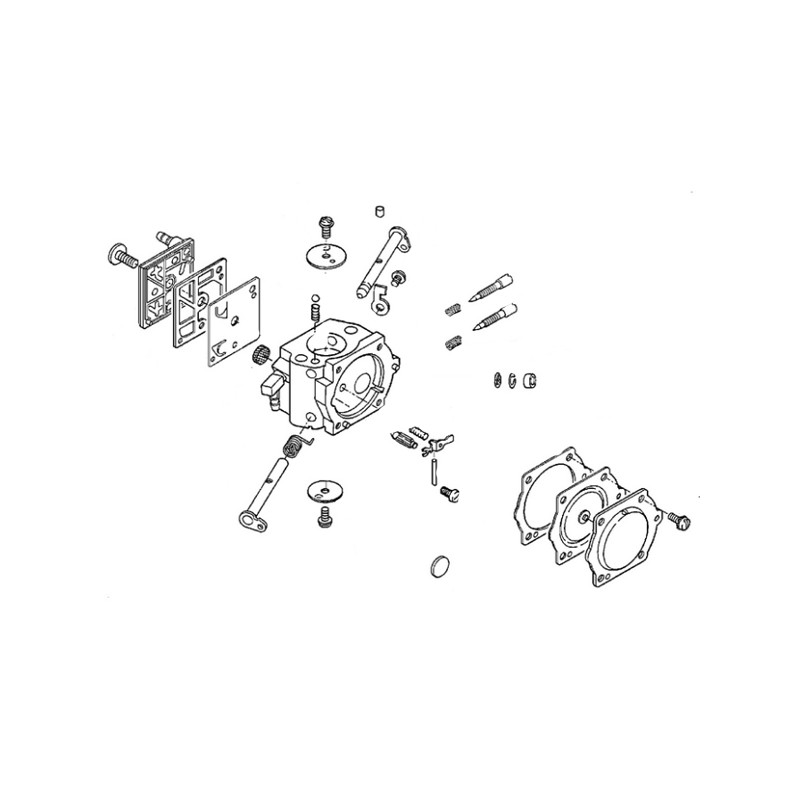 Carburateur tronçonneuse Echo