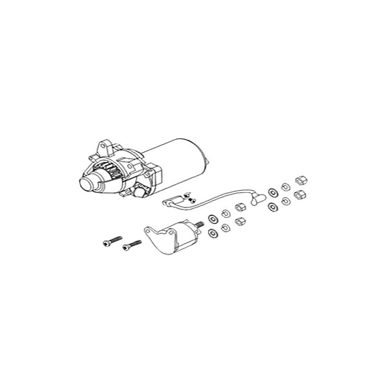 Démarreur électrique moteur motobineuse Rato