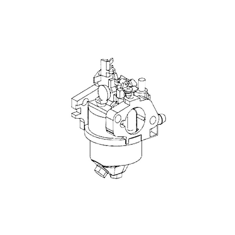 Carburateur moteur tondeuse Oleo Mac