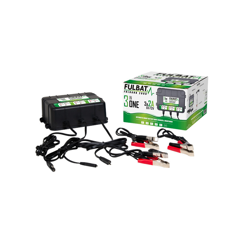 Chargeur batterie automatique Fulbat Fulbank 2000