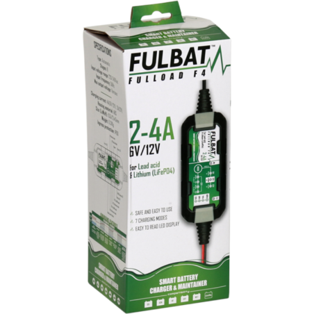 Chargeur Fulbat batterie plomb / lithium 6V-12V