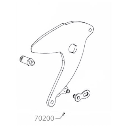 Lame pour élagueur sur perche OS2000 / OS4000 Outils Wolf