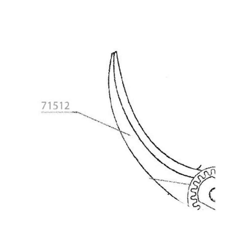 Contre-lame pour sécateur OGAN / OGAT Outils Wolf