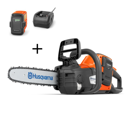 Tronçonneuse à batterie Husqvarna 225i | Pack batterie + chargeur