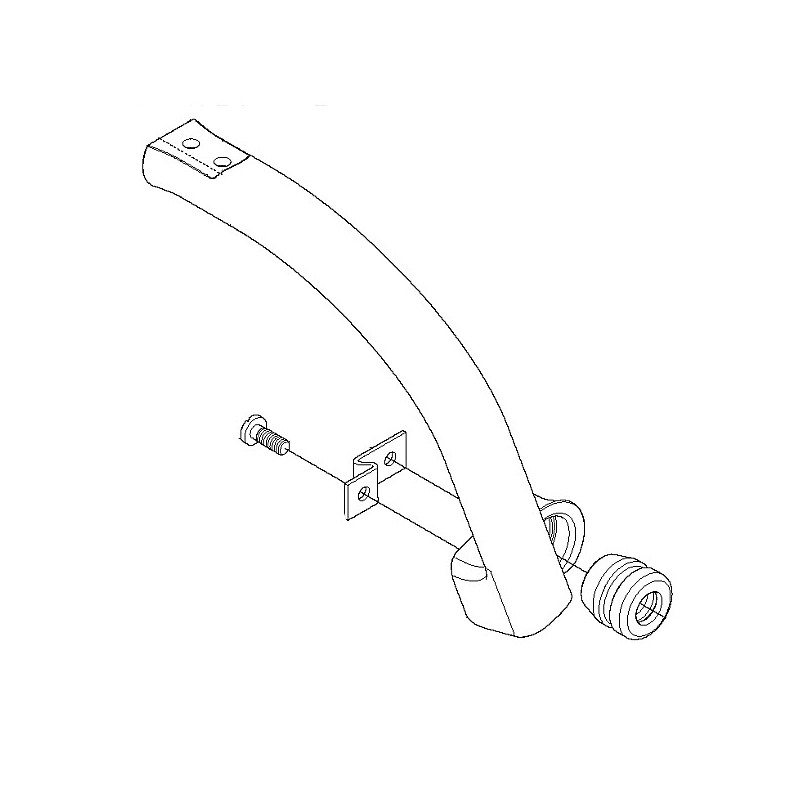 Poignée avant tronçonneuse Husqvarna