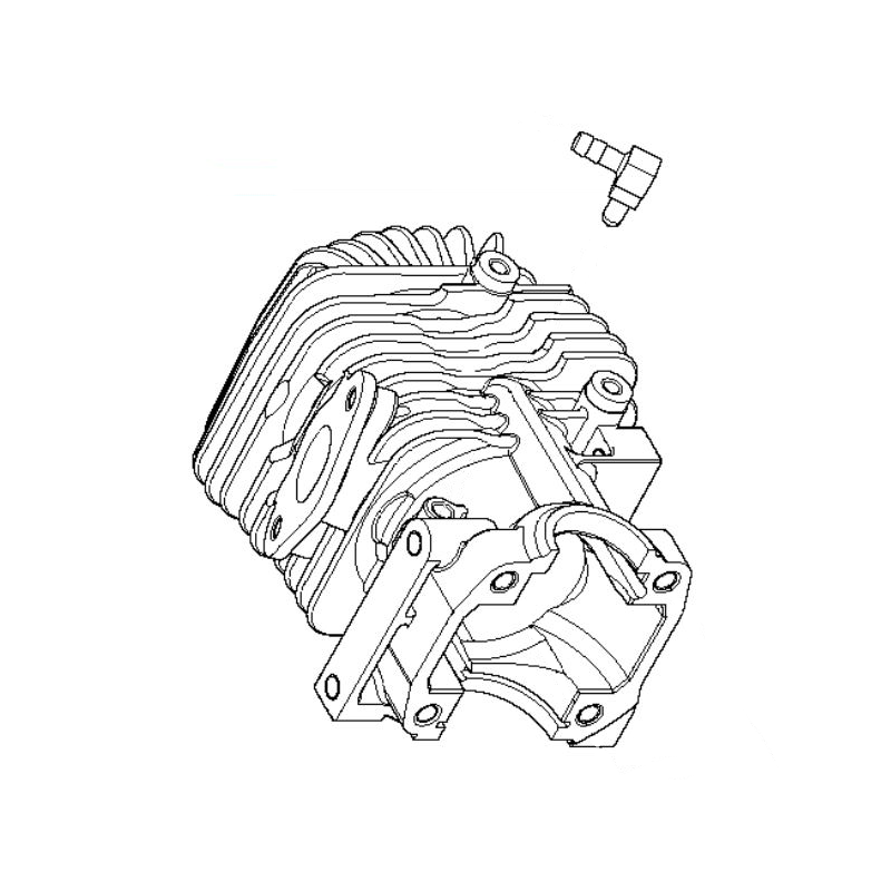 Cylindre piston complet tronçonneuse Husqvarna