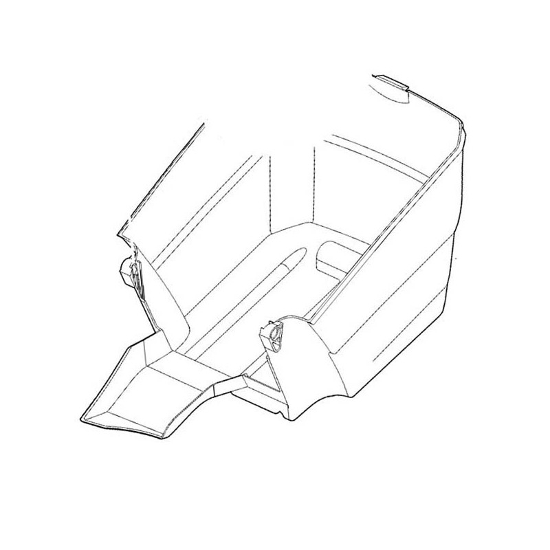 Bac inférieur tondeuse à batterie Stihl RMA235 / Viking MA235