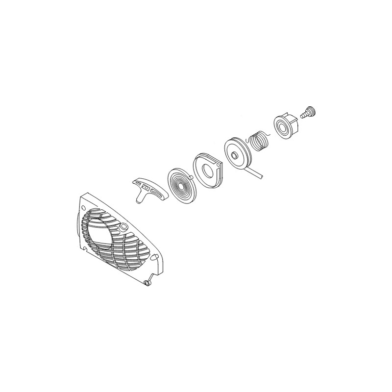 Lanceur tronçonneuse Shindaiwa