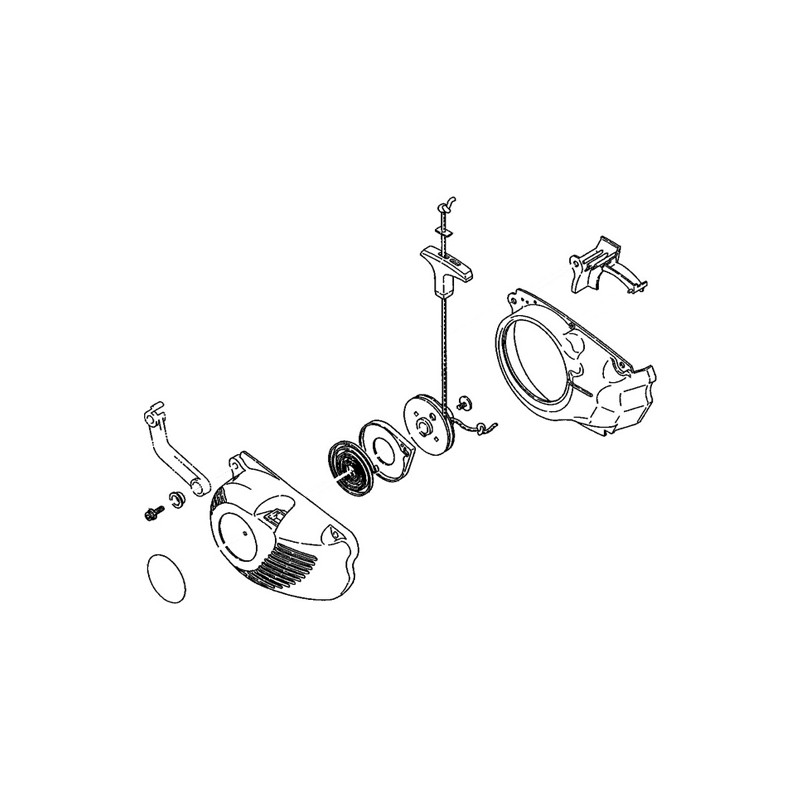 Lanceur tronçonneuse Shindaiwa