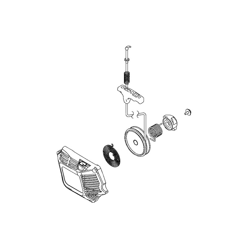 Lanceur tronçonneuse Shindaiwa