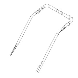 Guidon tondeuse à batterie Husqvarna LC551iV / W520i