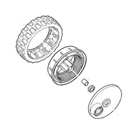 ROUE COMPLETE AR Stihl 6378-700-0401