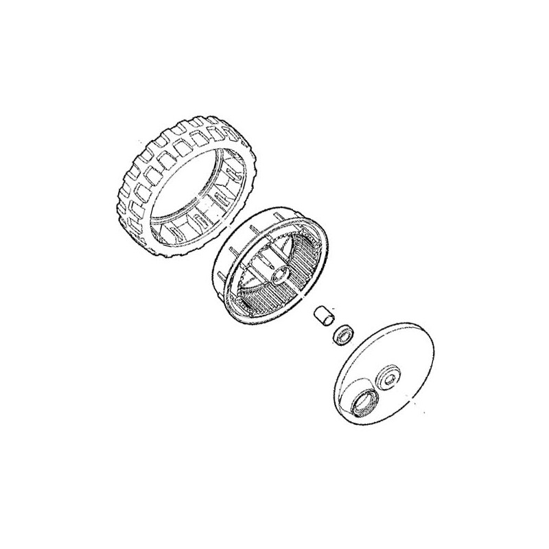 ROUE COMPLETE AR Stihl 6378-700-0401
